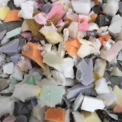 Shredded pu foam scrap  